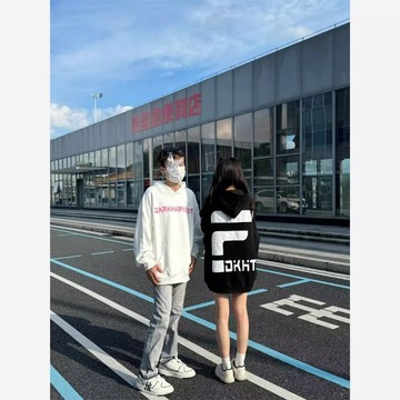 休閒 情侶衣服 情侶裝 衛衣 冬天情侶裝 潮流 情侶衛衣 小眾設計 高級感 外套 情侶衣 情侶裝長袖 帽t 情侶服