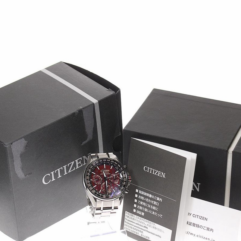 ☆美品☆箱・保証書付き【CITIZEN】シチズン アテッサ エコ・ドライブ 