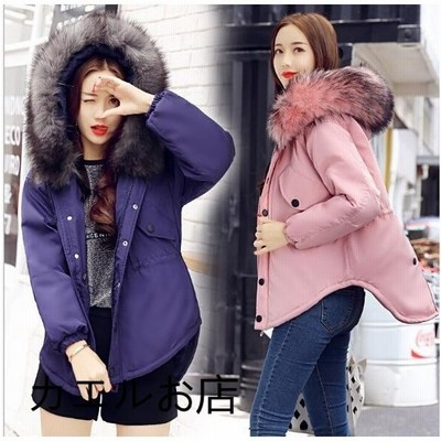 秋冬カジュアルパーカ綿入れ レディースミリタリーコート冬ショート丈モッズコート中綿ジャケット秋ファーコート フードアウター チュニック 通販 Lineポイント最大get Lineショッピング