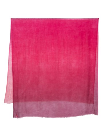 Faliero Sarti - fringed-edge cashmere scarf - unisex - Cashmere - One Size - Pink