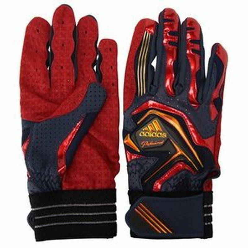 Adidas アディダス Do248 Adidas Professional バッティンググローブ 両手用 Z カレッジネイビー ユニバーシティレッド M 24 25cm 通販 Lineポイント最大0 5 Get Lineショッピング