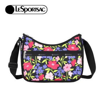 Lesportsac Classic Hobo 經典斜背包 側背包 旅用通勤包 新春換新 送禮 女包-絢麗花語