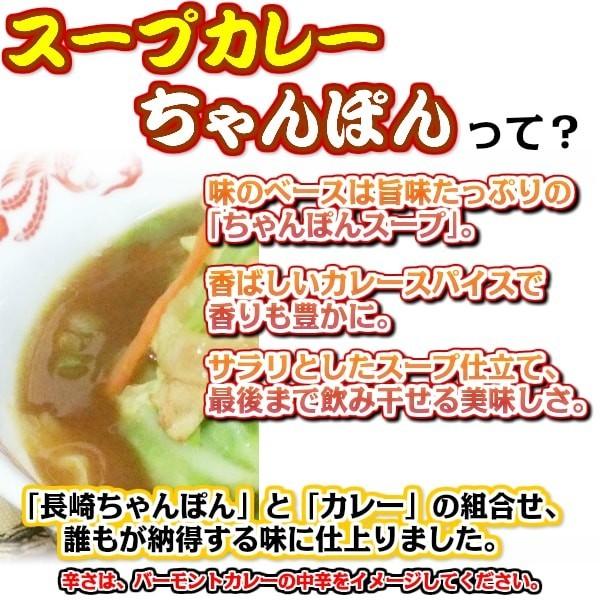 カレー ちゃんぽん （具材入） ８食 長崎ちゃんぽん 進化形 九州野菜使用 温めるだけの 簡単調理