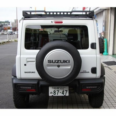 ジムニーシエラ JB74 純正スペアタイヤホイールカバー付き【美品】 ワイルドグース ジムニーシエラ JB74 純正センターカバー対応