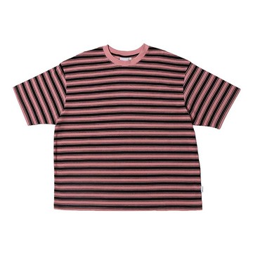 MTA A Star Boxy Striped Tee 星星 條紋 短袖 粉色 MTA-27 [台灣現貨]