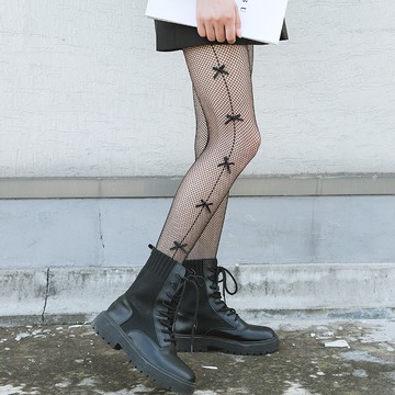 性感燙鑽網格襪 黑色漁網襪 ins潮連褲絲襪 jk辣妹女襪 白色長筒光腿神器