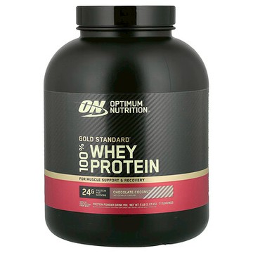Optimum Nutrition, 金標準全乳清蛋白，巧克力椰子味，5 磅（2.27 千克）