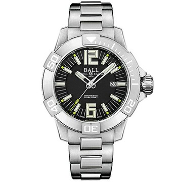 B3_ BALL 波爾錶】 (DM3002A-SC-BK) Engineer Hydrocarbon DeepQUEST II 鈦深潛系列機械錶 / 黑面 42mm｜樂天領券現折★全館特惠中★指定刷卡回饋10%