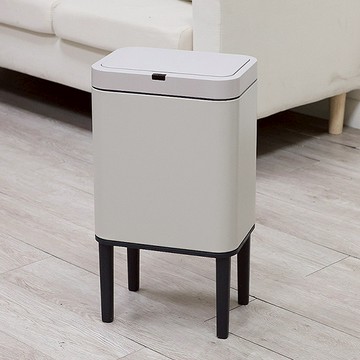 CINKY 不鏽鋼高腳感應垃圾桶(15L) CK1522