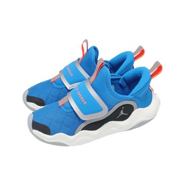 Nike 休閒鞋 Jordan 23/7.2 Easyon PS 中童 童鞋 藍 魔鬼氈 無鞋帶  HV4425-400