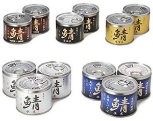 伊藤食品 美味しい鯖(さば)缶詰 ５種  190グラム (X 12)