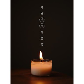 無味天然蠟燭低溫椰子蠟小茶蠟火漆蜂蠟家用溫茶蠟燭香薰加熱專用