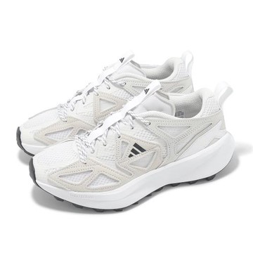 adidas 越野跑鞋 Kantai Trail 女鞋 白 黑 緩衝 拼接 山系 戶外 運動鞋 愛迪達 JH6836