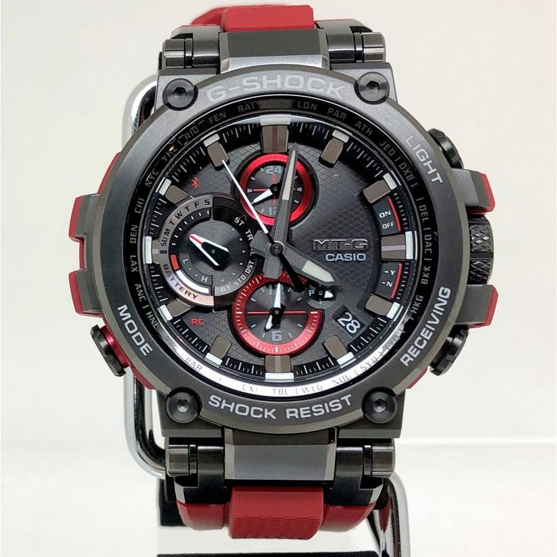 G-SHOCK MTG-B1000B-1A4JF レッド - 時計