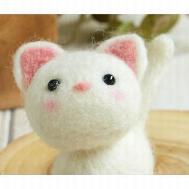 羊毛フェルト 猫のぬいぐるみ 楽天市場】やまねこ 羊毛フェルト 猫 黒白 S サイズ 羊毛
