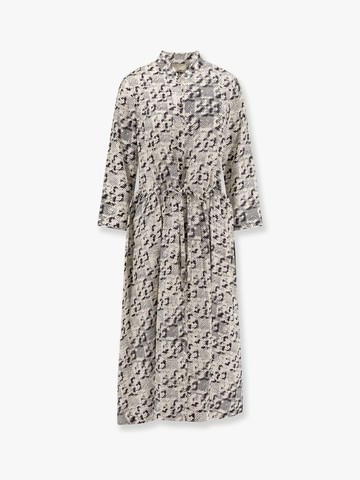 Silk dress with pixelated logo print - TORY BURCH - gender_Woman