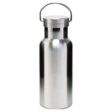 OSLO 經典不鏽鋼保溫瓶  高級隨行杯 350ml 雙層  銀色  1個