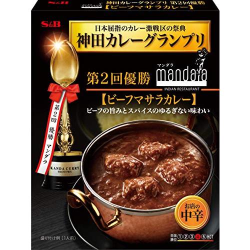 SB マンダラビーフマサラカレー 180g×5箱