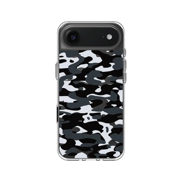 iPhone Air Clear Case（相機按鈕） 透明 - Camouflage / 迷彩 - 經典迷彩