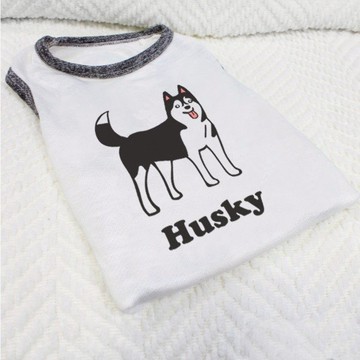 [毛孩姓名訂做款] 哈士奇Husky 反光衣(毛孩款)