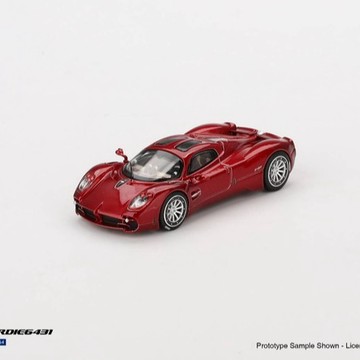 【東海模型】BBR 1/64 帕加尼 Pagani Utopia Dubai Red BBRDIE6431