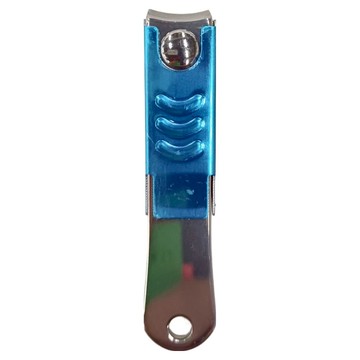 不鏽鋼防飛濺指甲剪 香檳金-小款 6.3x1.4cm  1組