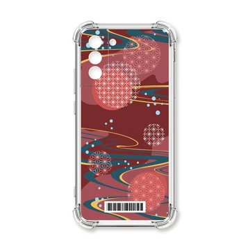 S系列(其他) 殼 TRON 三星 S21 PLUS 日系和風圓點星河系列  載具 四角防摔殼 手機殼