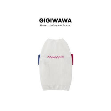 GIGIWAWA原創設計Urban系列寵物針織撞色毛衣