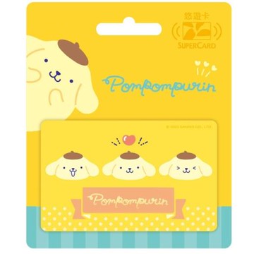 【悠遊卡】布丁狗Supercard悠遊卡-布丁3連拍-受託代銷