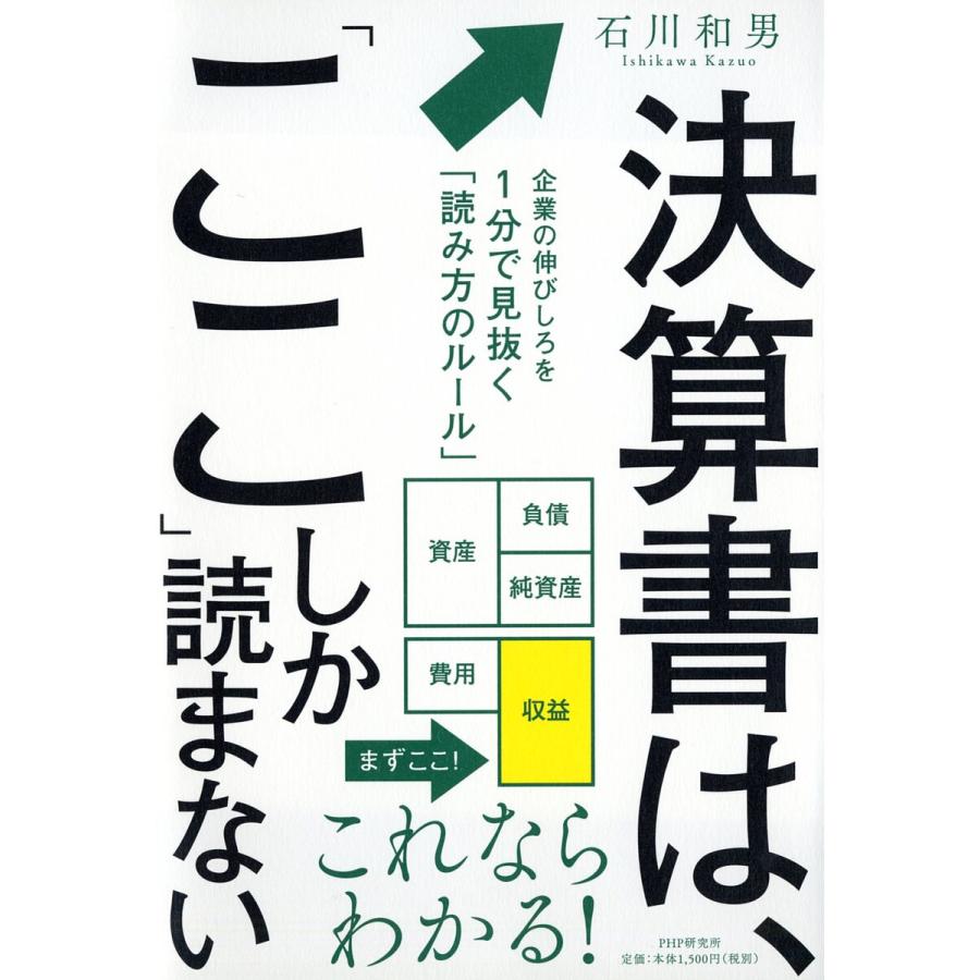 決算書は, ここ しか読まない 企業の伸びしろを1分で見抜く 読み方のルール