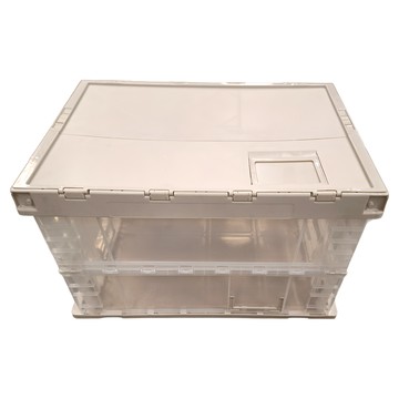 SHIMOYAMA PP可折疊收納箱 41 x 60 x 37.5cm  卡其色  大號  1個