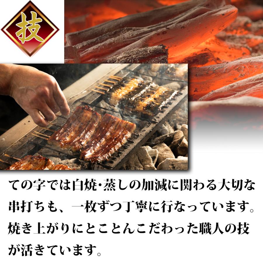 お歳暮 うなぎ 鰻 国産 プレゼント ギフト 蒲焼 90g×3セット ての字