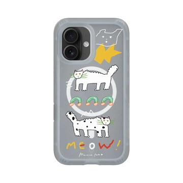iPhone 16 AirX 流變灰 - MacaronToe 馬卡龍腳趾 - 喵 MEOW!