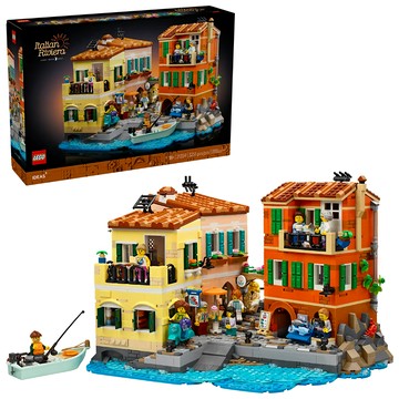 LEGO 樂高 21359 IDEAS 義大利里維埃拉 Italian Riviera  1套  混和顏色