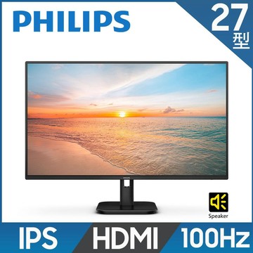 PHILIPS 27E1N1100A 窄邊框螢幕(27型/FHD/HDMI/IPS/喇叭)