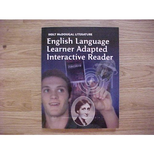 Literature Ell Adapted Interactive Reader Grade 12: British Literature (Holt McDougal Literature)