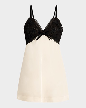 Ganette Velvet Mini Dress