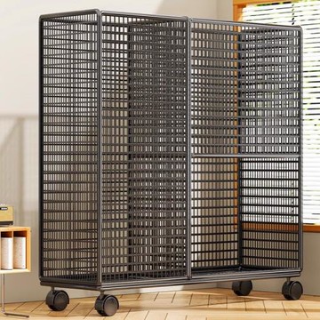 瑜伽墊收納筐夾縫置物架收納籃家用健身運動器材放置箱筒收納神器