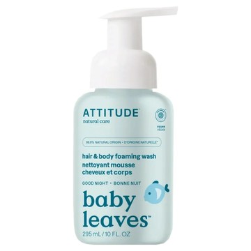 ATTITUDE 艾特優 嬰幼兒2合1泡沫洗髮沐浴露  295ml  1瓶