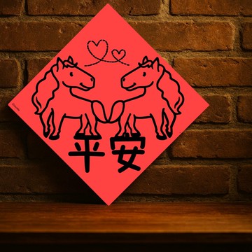 現貨免等【馬年平安】台灣製原創設計春聯 紅包袋