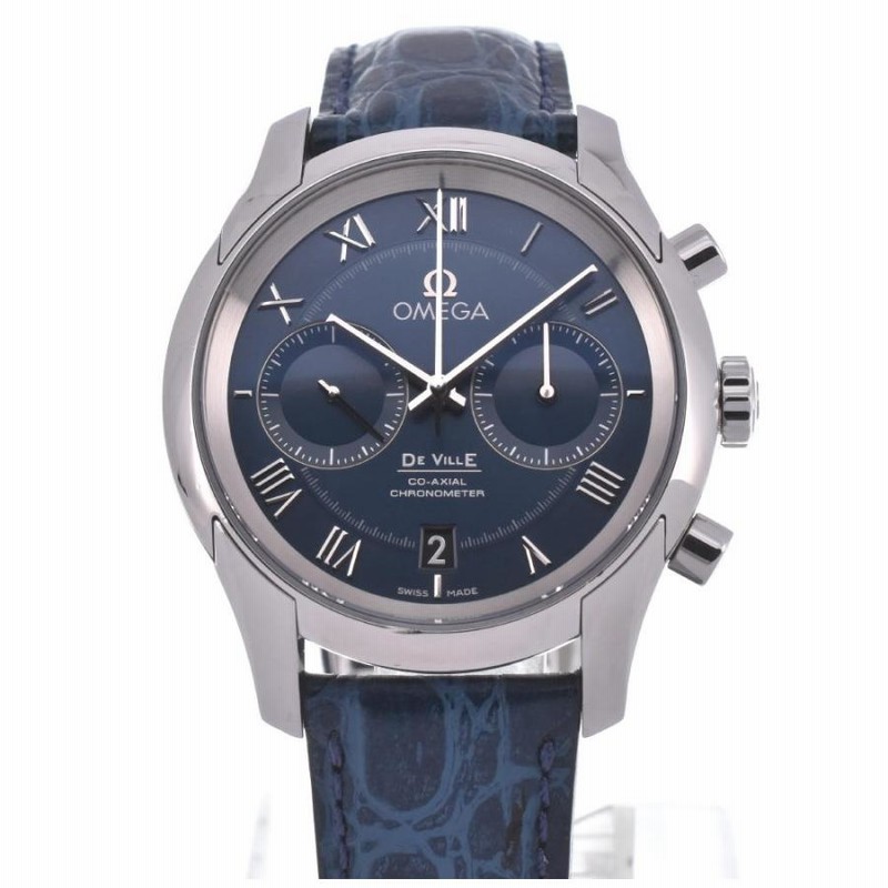 △ ☆美品【OMEGA】オメガ デビル コーアクシャル クロノグラフ 431.13 