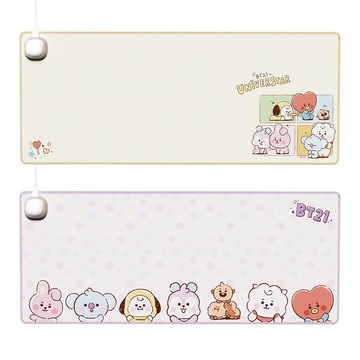 SOTHING BT21多功能暖桌墊 加熱墊/滑鼠墊/恆溫墊/發熱墊/保暖墊 官方授權 宇宙明星BT21