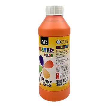 AP廣告顏料/P03/橘色/500ml