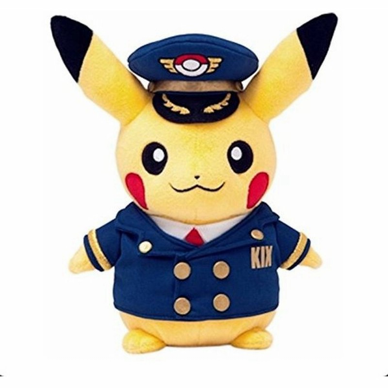 ポケモンセンター関西空港限定 ぬいぐるみ パイロット ピカチュウ 通販 Lineポイント最大0 5 Get Lineショッピング