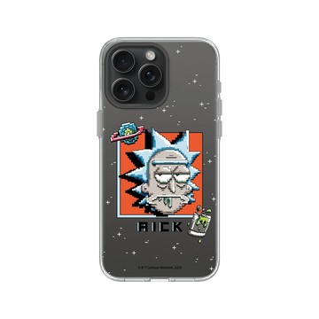 iPhone 15 Pro Max Clear 透明 - 瑞克和莫蒂 Rick and Morty - Pixel瑞克