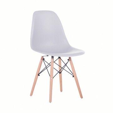 整新品082501北歐經典造型餐椅-白色(椅面凸點)