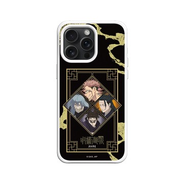 iPhone 15 Pro Max SolidX 白 - Jujutsu Kaisen 咒術迴戰 S2 - 澀谷事變戰鬥系列-咒靈組合