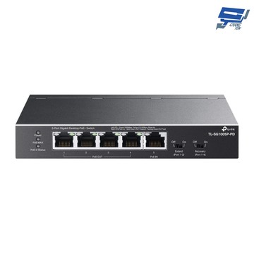 tp-link 昌運監視器 tl-sg1005p-pd 5埠 gigabit 桌上型 poe+交換器