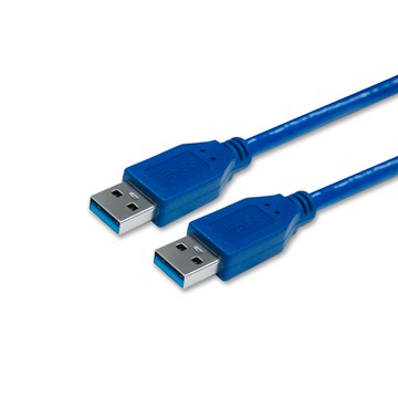 USB-A to USB-A 3.2 Gen 1 連接線, 雙層抗干擾, 電源線加粗, 高速傳輸線, UL2725