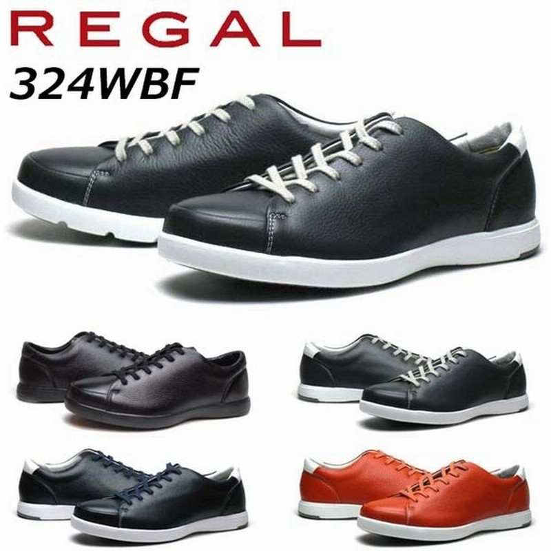 リーガル Regal リーガルウォーカー メンズカジュアル レースアップ レザースニーカー 324w Bf ディアスキン 鹿革 通販 Lineポイント最大0 5 Get Lineショッピング